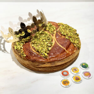 pistachio galette