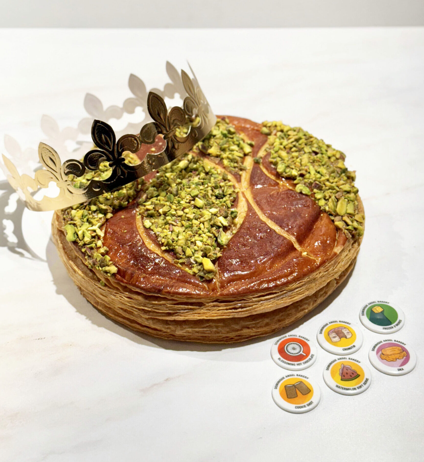 pistachio galette