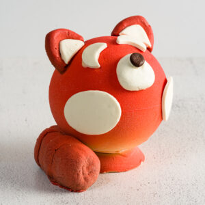 red panda chocolate egg