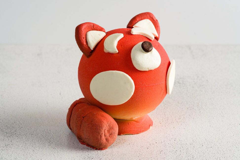 red panda chocolate egg