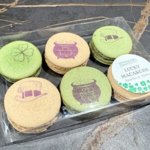 St Patrick's Day Lucky Macarons